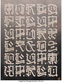 42052: Cryptik (21st Century) Musashi, 2024 Giclée pri