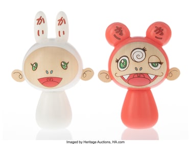 42225: Takashi Murakami (b. 1962) Kaikai Kiki Kokeshi (