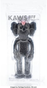 42145: KAWS (b. 1974) BFF Companion (Black), 2018 Paint