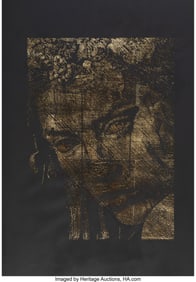 42299: Snik (20th Century) Cold Tenderness Stencil Lase