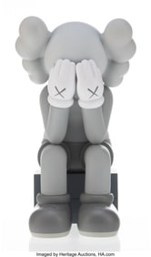 42146: KAWS (b. 1974) Passing Through (Grey), 2018 Pain