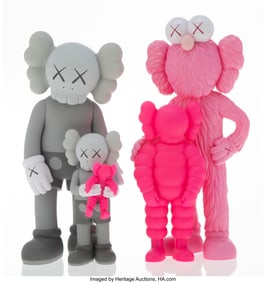 42151: KAWS (b. 1974) Family (Grey), 2021 Painted cast