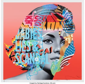 42081: Tristan Eaton (b. 1978) Gemma #0879, 2022 Giclé
