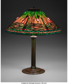 79001&colon; Tiffany Studios Jeweled Dragonfly Table Lamp&comma; ci