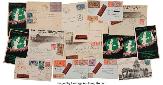 79096&colon; French School  Collection of Envelopes and Postc