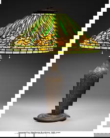 79007: Tiffany Studios Daffodil Table Lamp, circa 1910 (1 of 8)