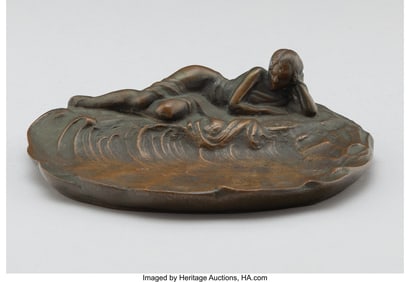 79009&colon; Tiffany Studios Venus by The Water Vide Poche&comma; c