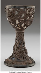 79101&colon; René Lalique  Pommes De Pin Chalice&comma; circa 1902