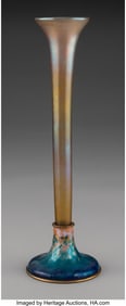 79011&colon; Louis C&period; Tiffany Furnaces Inc&period; Vase&comma; circa 1910 