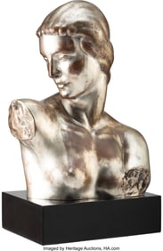 79116&colon; Georges Chauvel Buste de Jeune Femme&comma; circa 1930