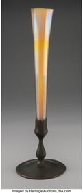 79029&colon; Tiffany Studios Vase&comma; circa 1910 Favrile glass&comma; 