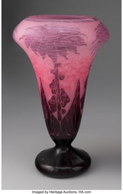 79139&colon; Schneider Glassworks Le Verre Français Dahlias 