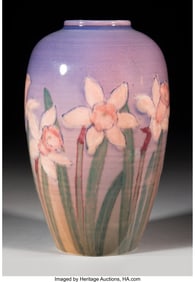 79041&colon; Kataro Shirayamadani for Rookwood Pottery Daffod