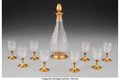 79042&colon; Tiffany & Co&period; Nine-Piece Cordial Service&comma; circa 