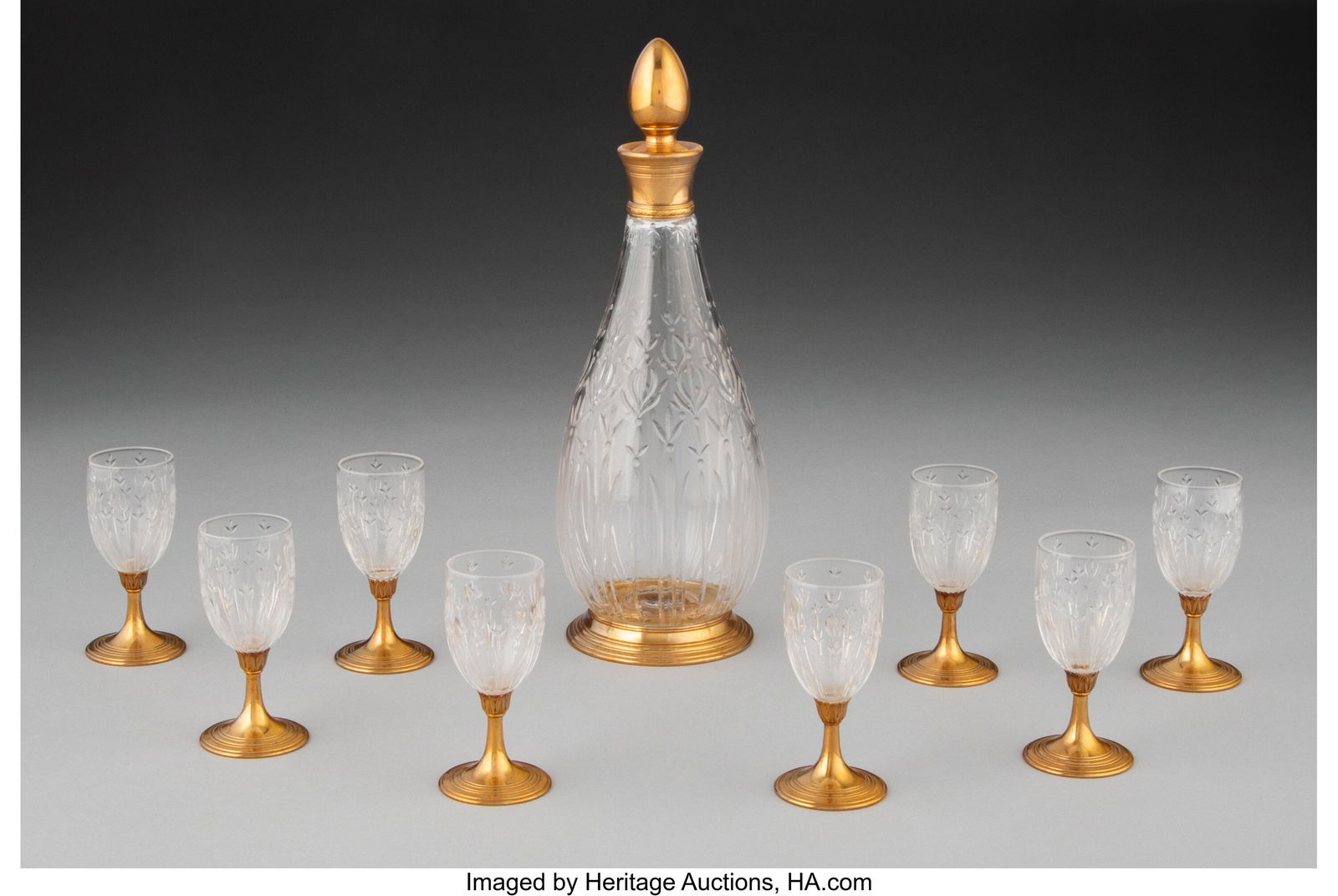 Tiffany And Co. Crystal Decanter Tiffany And Co. Crystal Decanter
