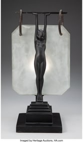 79145&colon; Frankart&comma; Inc&period; Figural Lamp&comma; Model L216&comma; circa 1