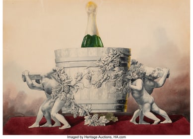 79043&colon; French School &lpar;19th Century&rpar; Design study for a 