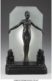 79146&colon; Frankart&comma; Inc&period; Silhouette Lamp&comma; Model L212&comma; circ