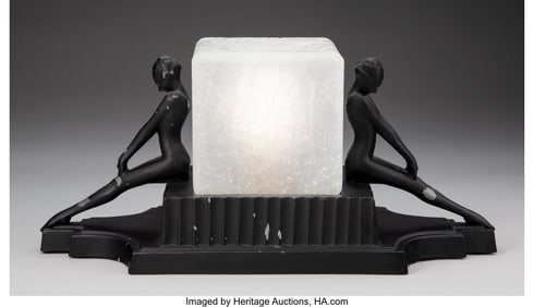 79147&colon; Frankart&comma; Inc&period; Figural Lamp&comma; Model L254&comma; circa 1