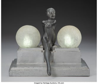 79148&colon; Frankart&comma; Inc&period; Figural Lamp&comma; Model L250&comma; circa 1