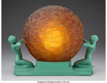 79153&colon; Frankart&comma; Inc&period; Figural Lamp&comma; Model L230&comma; circa 1