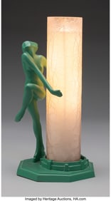 79156&colon; Frankart&comma; Inc&period; Figural Lamp&comma; Model L229&comma; circa 1