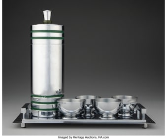 79165&colon; Chase Brass & Copper Co&period; Five-Piece Gaiety Cockt