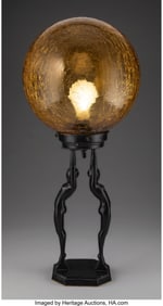 79168&colon; Frankart&comma; Inc&period; Figural Lamp&comma; Model L211&comma; circa 1