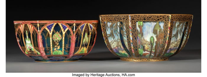 79083&colon; Daisy Makeig-Jones for Wedgwood Two Fairyland Lu