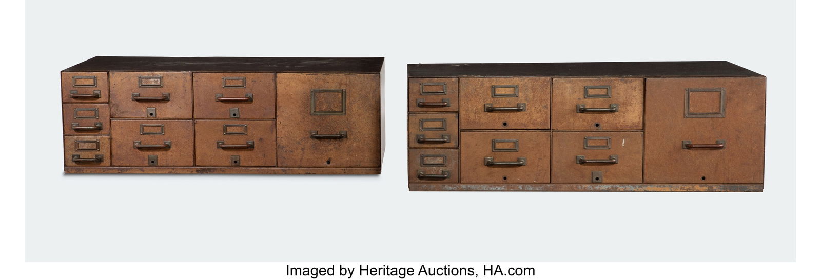 67002&colon; Frank Lloyd Wright  Two File Cabinets for the La
