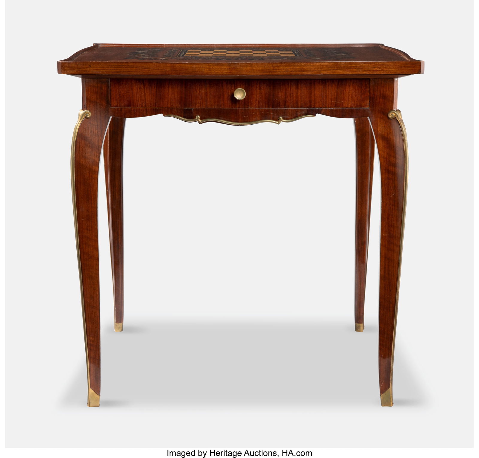 Jules Leleu Reversible Games Table France, circa (1 of 3)