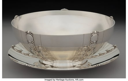 74214&colon; A Tiffany & Co&period; Tomato Pattern Silver Bowl with 