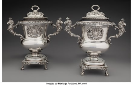 74017&colon; A Pair of William & Patrick Cunningham Silver Co