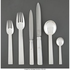 74224&colon; A Forty-Eight-Piece Puiforcat Trouville Pattern 