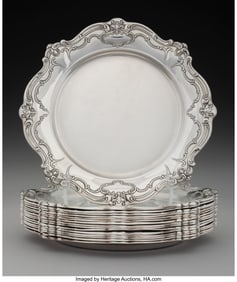 74147&colon; Sixteen Gorham Mfg&period; Co&period; Chantilly-Duchess Patter