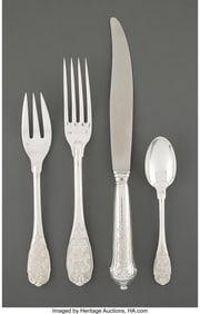 74033&colon; A Thirty-Seven-Piece Puiforcat Elysée Pattern S