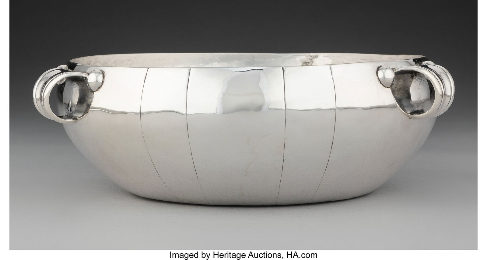 A William Spratling Silver Three-Handled Bowl, T (1 of 5)