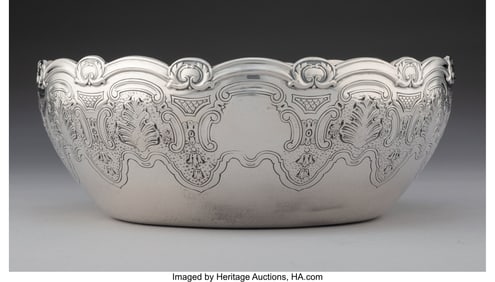 74158&colon; A Tiffany & Co&period; Silver Fruit Bowl&comma; New York&comma; 191
