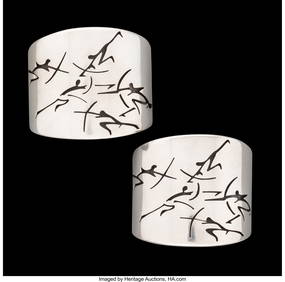 74261: A Pair of Antonio Pineda Native Warrior Pattern (1 of 2)