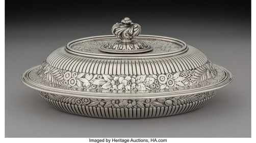 74068&colon; A Tiffany & Co&period; Silver Covered Server&comma; New York&comma;