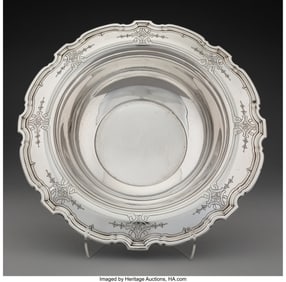 74076&colon; A Tiffany & Co&period; Silver Center Bowl&comma; New York&comma; 19