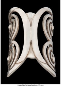 74275&colon; A Graziella Laffi Silver Cuff&comma; Lima&comma; Peru&comma; circa