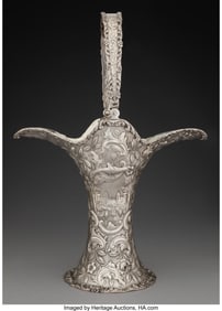 74083&colon; A Loring Andrews Co&period; Chased Repoussé Silver Lan