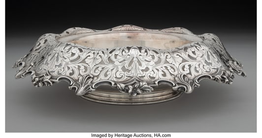 74198&colon; A Tiffany & Co&period; Silver Centerpiece Bowl&comma; New Yor