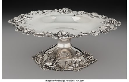 74417: A Redlich & Co. Silver Center Bowl, New York, ci