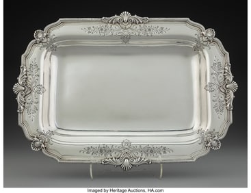 74421: A Black, Starr & Gorham Mfg. Co. Silver Rectangu