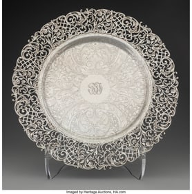 74444: A Mt. Vernon Company Silversmiths Reticulated Si