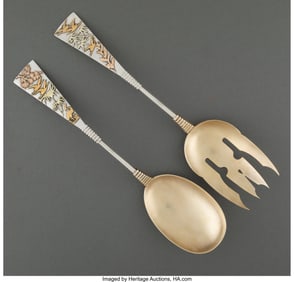 74353: A Two-Piece George W. Sheibler & Co. Silver and