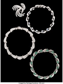 74476: A Collection of Three Antonio Pineda Silver & Ha