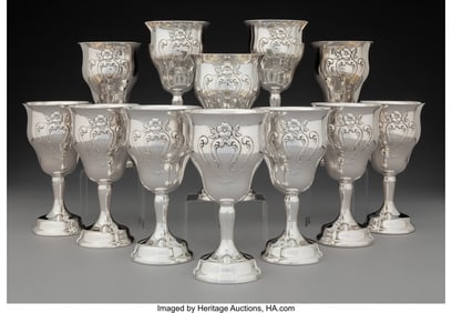 74377: A Set of Twelve Gorham Mfg. Co. Chantilly-Counte